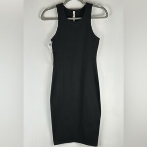 The Group by Babaton Aritzia Black Ariane 2XS Bodycon Dress NWT